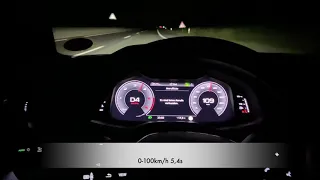 Audi A6 50 TDI Autobahn Acceleration