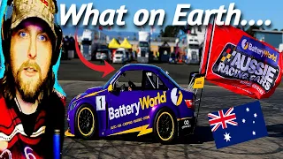 NASCAR Fan Reacts to Aussie Racing Cars