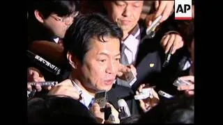 Nakagawa hands in resignation as finance minister amid drinking scandal