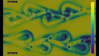 Tesla valves under a pressure gradient