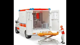 toy vehicle ambulance for kids|santa claus| pretend play