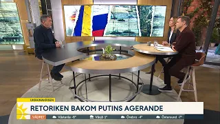 ”Putins maktbas smalnar – flera är obekväma med honom som president” | Nyhetsmorgon | TV4 & TV4 Play