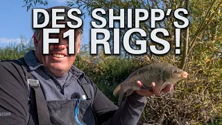 Des Shipp's F1 Fishing Rigs! | On The Bank With Des