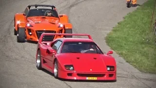 Supercars accelerating! - AMG GTR, F40, Turbo S, 812superfast etc.