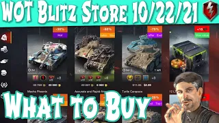 What to buy in Store October 22, 2021 WOT Blitz | Littlefinger on World of Tanks Blitz