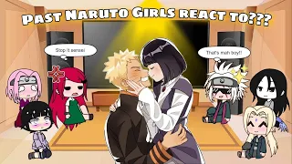 Past Naruto Girls + Past Legendary Sannin react to Naruto and Team 7!