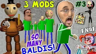 BALDI's BASICS of FNAF EDUCATION & CLONING MOD + I'M BALDI vs. Principal (FGTEEV Cheat Escape #3)