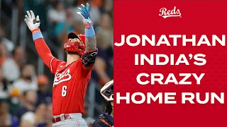 Jonathan India's CRAZY home run to take the lead against the Astros