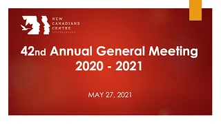 Annual General Meeting 2021