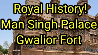 A Glimpses into Royal History: Man Singh Palace. #gwalior #history #india #royal