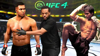 UFC 4 l Mike Tyson vs. Tony Jaa (EA SPORTS UFC 4) mma wwe