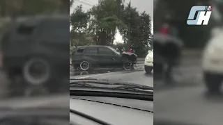 В Орле на Болховском шоссе произошло тройное ДТП