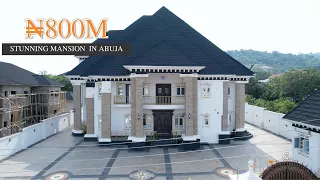 Touring a ₦800 MILLION($1,335,000) Stunning Mansion In Katampe Extension Abuja