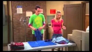 The Big Bang Theory - Laundry scene