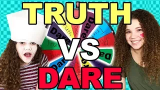 Truth Or Dare - WHEEL EDITION! (Haschak Sisters)