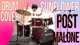 sunflower drum cover | sunflower post malone #drums #drumcover #drummer #postmalone #sunflower#drum