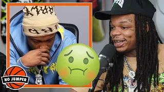 FBG Butta Laughs at Lil Dump for Throwing Up During his Interview