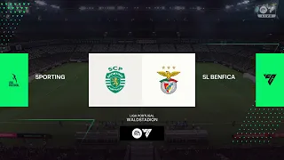 Sporting vs Benfica - Liga Portugal | Matchday 28 - 6th April 2024 Full Match - FC 24