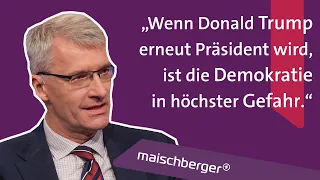 US-Wahl 2024: Wieder Trump gegen Biden? Elmar Theveßen zum Rennen um das Weiße Haus | maischberger