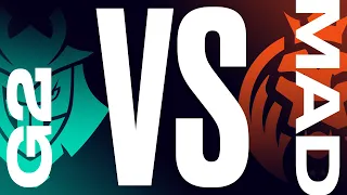 G2 vs. MAD - Playoffs Round 1 | LEC Summer Split | G2 Esports  vs. MAD Lions | Game 1 (2021)