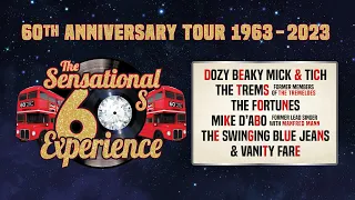 SENSATIONAL 60S EXPERIENCE 60th ANNIVERSARY TOUR SPRING 2023