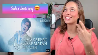 Dimash - Махаббат Бер Маған 2021 VOCALIST REACTION