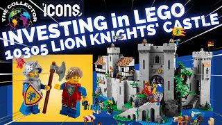 Investing in the LEGO Icons 10305 Lion Knights' Castle Set.