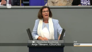 Antje Tillmann: Neuregelung des bundesstaatlichen Finanzausgleichs [Bundestag 01.06.2017]