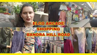 ELCO ARCADE | CHICKENWORK KURTIS | BANDRA HILL ROAD | FABRICS | PLUS SIZE COLLECTION| MUMBAI VLOGS |