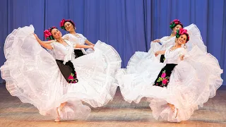 Сюита мексиканских танцев "Сапатео", "Авалюлько". Балет Игоря Моисеева.