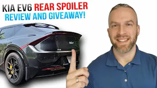 Kia EV6 Rear Spoiler from BestEVMod | Review and GIVEAWAY! 😀