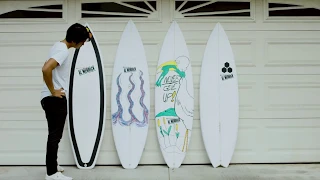 A Tale Of Four Surfboards Starring Kanoa Igarashi