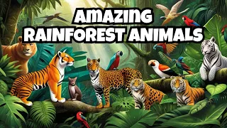 10 AMAZING Animals Of The AMAZON RAINFOREST
