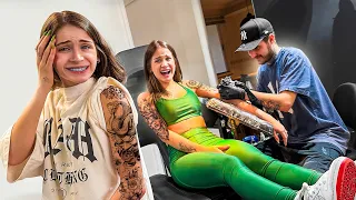 FECHAMOS O BRAÇO DE TATUAGEM!!