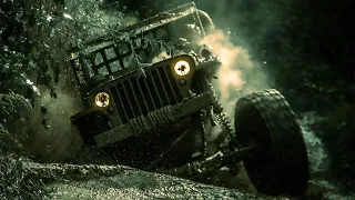 Пацаны на УАЗе против подготовленных WILLYS, RUBICON и GLADIATOR!