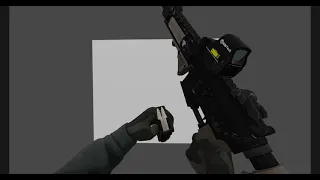MK18 Inspection And Reload Animation