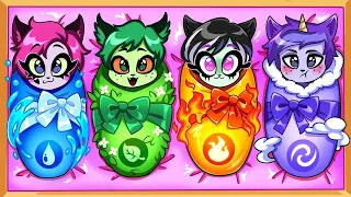 ELEMENTAL BABIES ADVENTURES ✨ Craziest & Fun Moments of Babies in Womb and Outside by Z-Boo