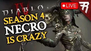 Diablo 4 Season 4 Necromancer Gameplay Livestream