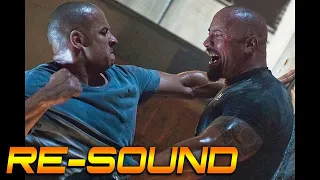 The Rock VS Vin Diesel EPIC FIGHT【RE-SOUND🔊】