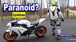 CycleCruza Paranoid? (Why I'm Anonymous on YouTube) | MotoVlog