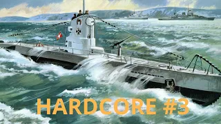 UBOAT Hardcore Modded Gameplay l First Person Only l No Commentary l #3