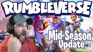 Possibly The Greatest Finish in Rumbleverse of All Time | Mid-Season Update!