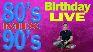 80'S & 90'S DISCO NON-STOP BIRTHDAY LIVE MIX | DjDARY ASPARIN