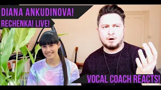 Vocal Coach Reacts! Diana Ankudinova! Rechenka! Live!