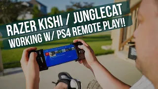 Razer Kishi & Junglecat - WORKING with PS4 Remote Play??