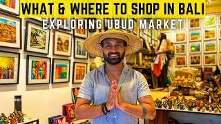 Ubud Market| What to buy from Bali | Where to shop in Bali | Best market to shop in Bali travel vlog