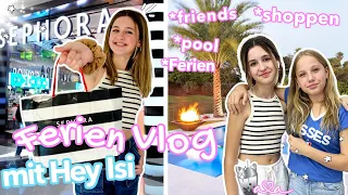 Ferien Vlog mit Hey Isi | Pool, Shoppen &  Sephora Haul 💜 Alles Ava