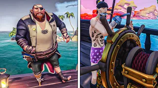 сравнение sea of thieves и blazing sails