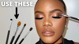 MUST HAVE Eye Makeup BRUSHES For Beginners + How To Use Them!!