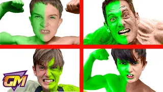 Hulk Transformations!